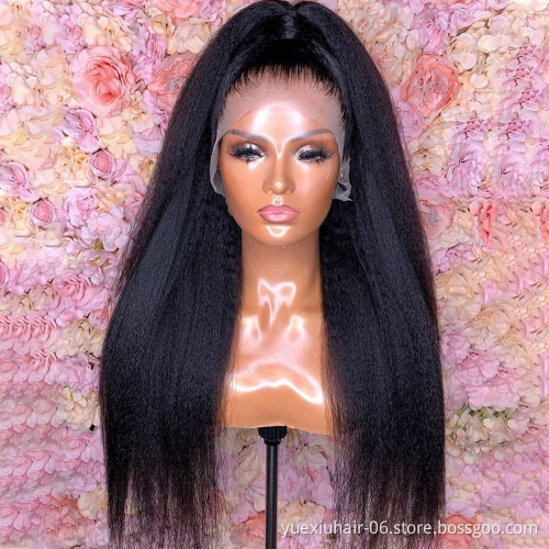 Wigs Vendor Wholesale Cheap Natural Human hair Curly 13X4 13X6 Lace Front Womens Wigs 100% full lace human hair wig